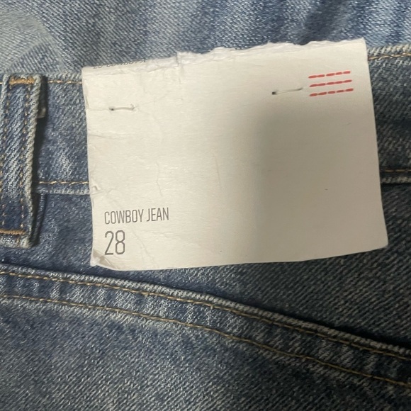 NWT Urban Outfitters BDG High-Waisted Cowboy Jeans. Size 28 - Picture 13 of 14